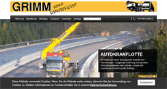 Desktop Screenshot of grimm-coburg.de